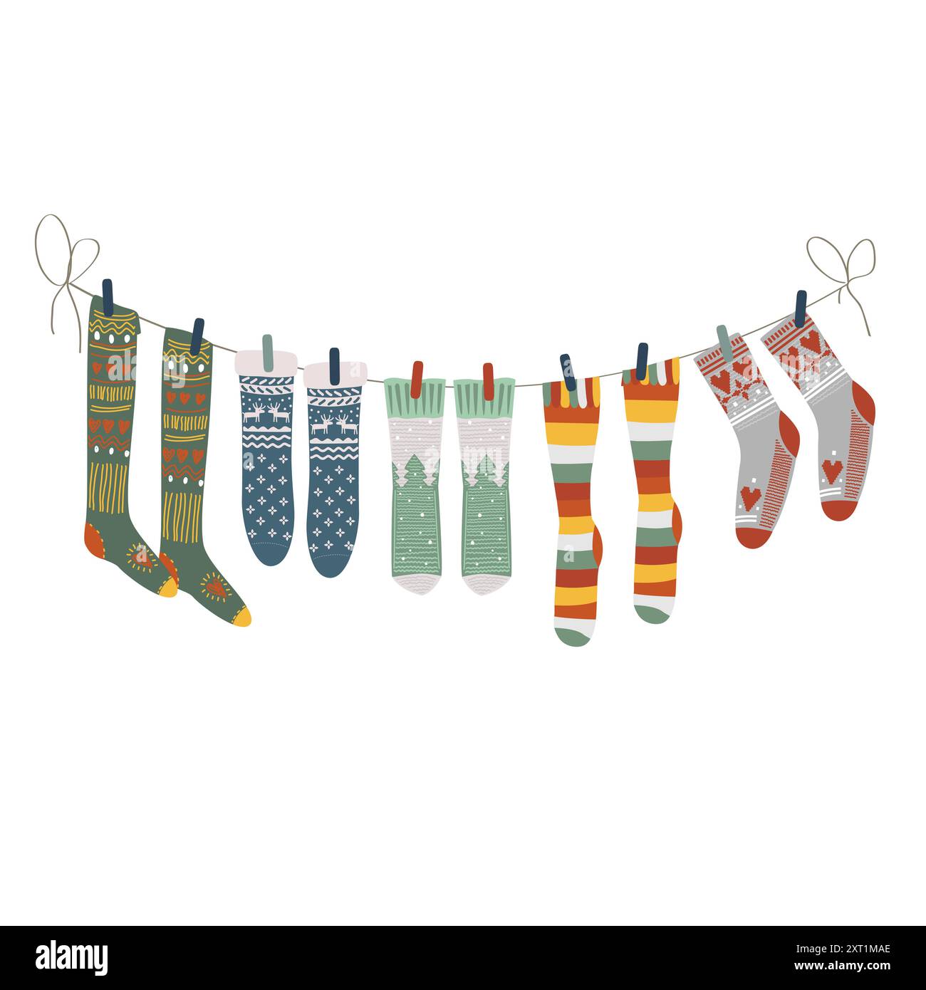 christmas boot socks