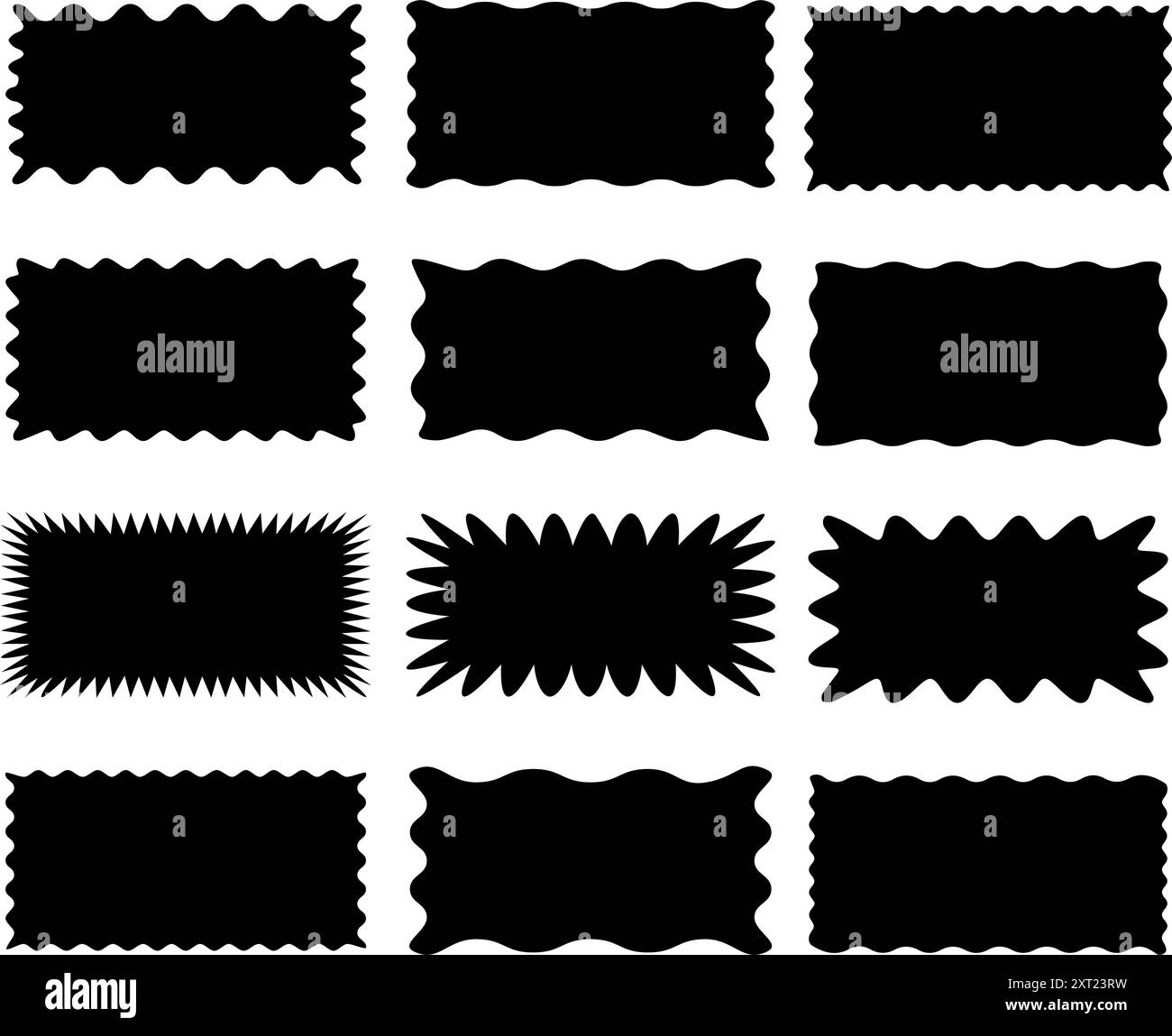 Uneven angular Cut Out Stock Images Pictures Alamy