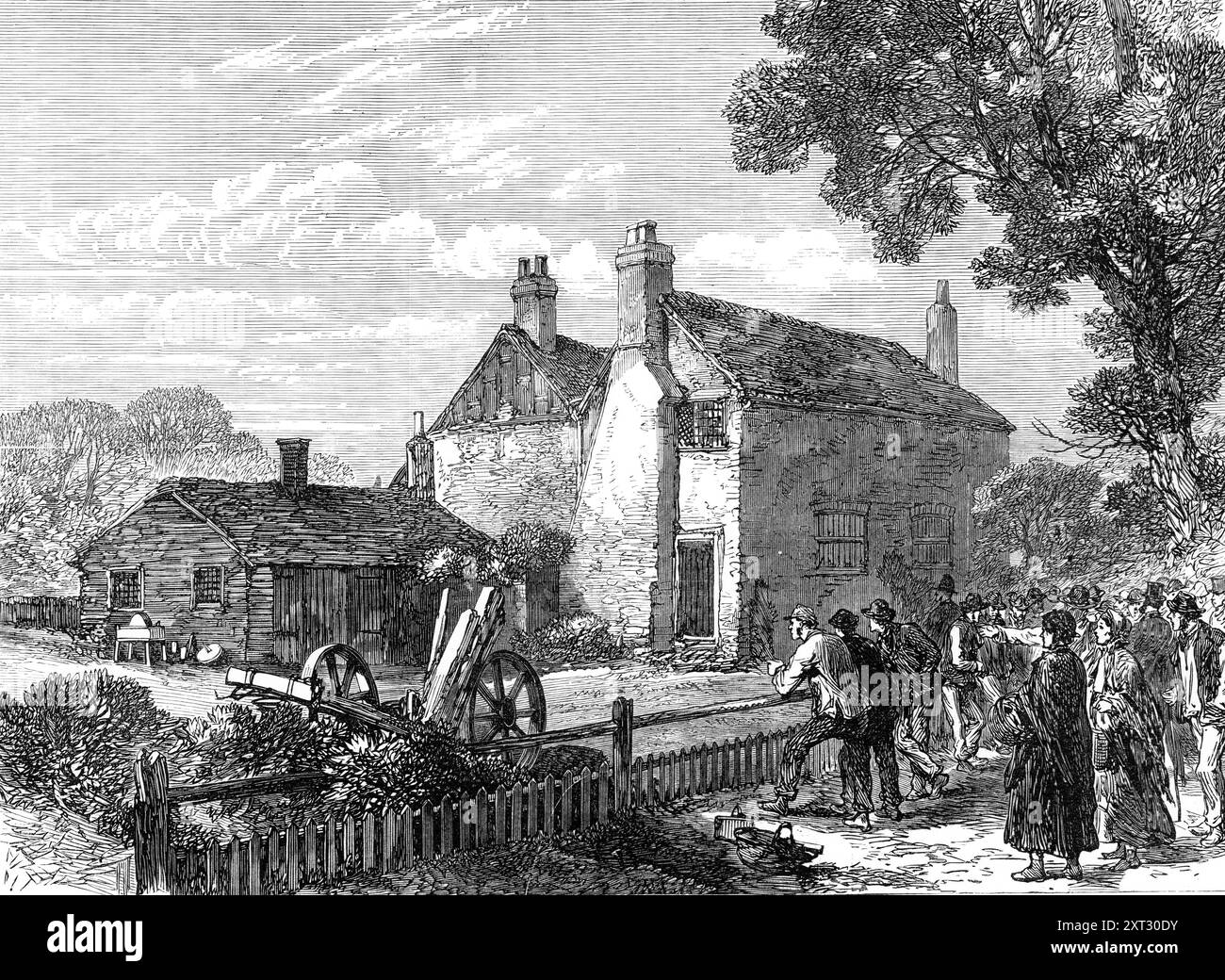 Slaughter house 19th century hi-res stock photography and images - Alamy