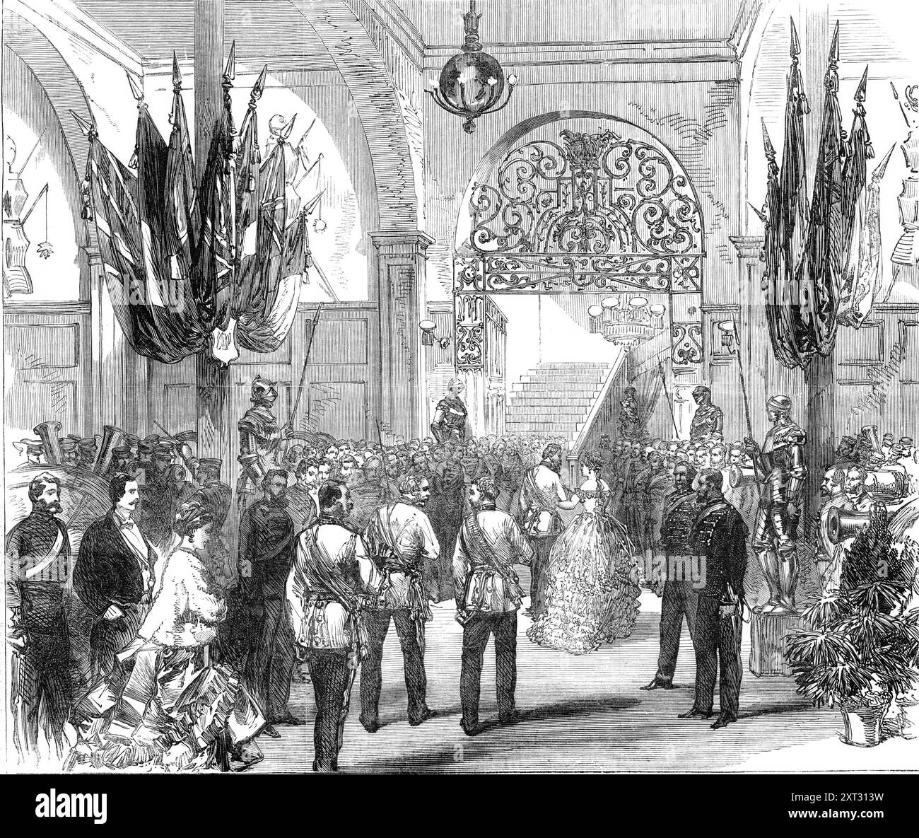 The hon artillery company s ball arrival of the prince and princess