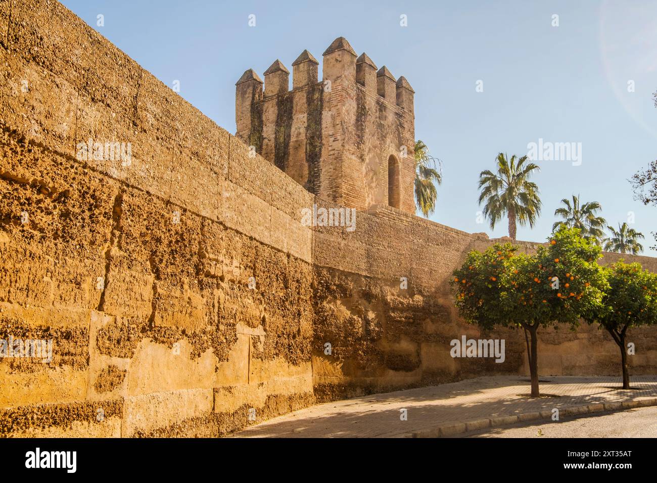 Seville medieval building hi-res stock photography and images - Alamy