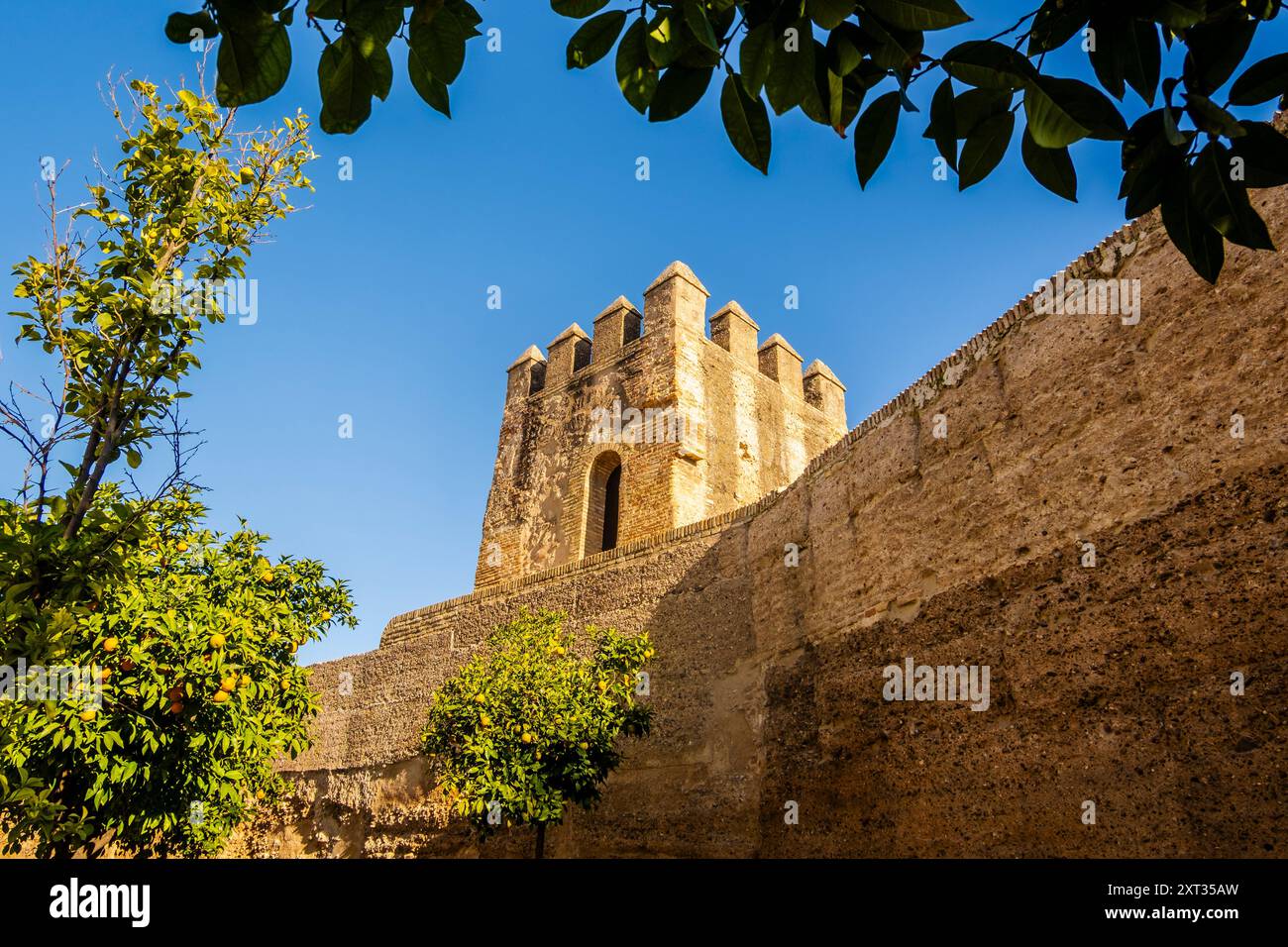 Seville medieval building hi-res stock photography and images - Alamy