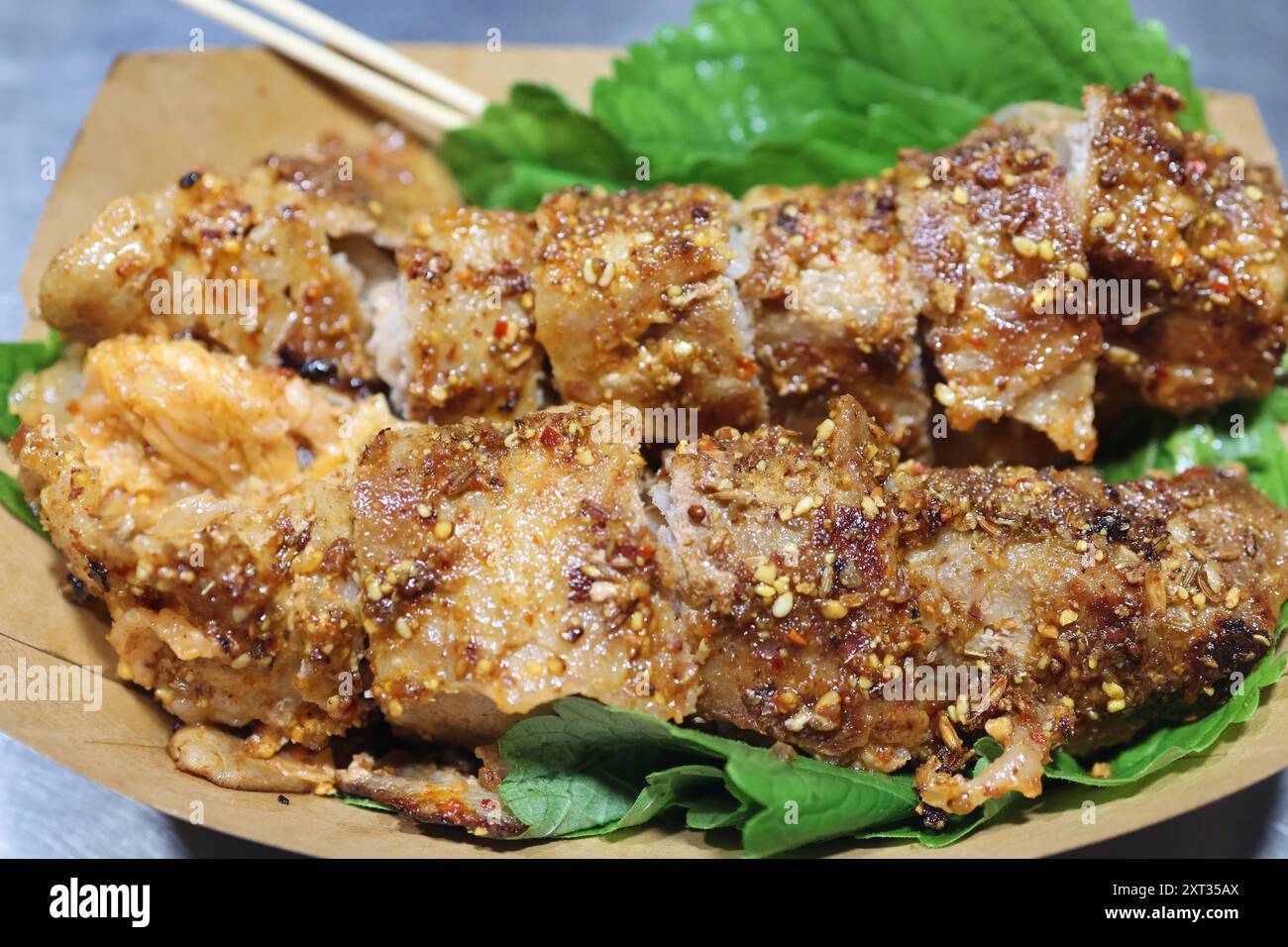 Asian Street Food dishes in a Chinese Night Market Stock Photo - Alamy