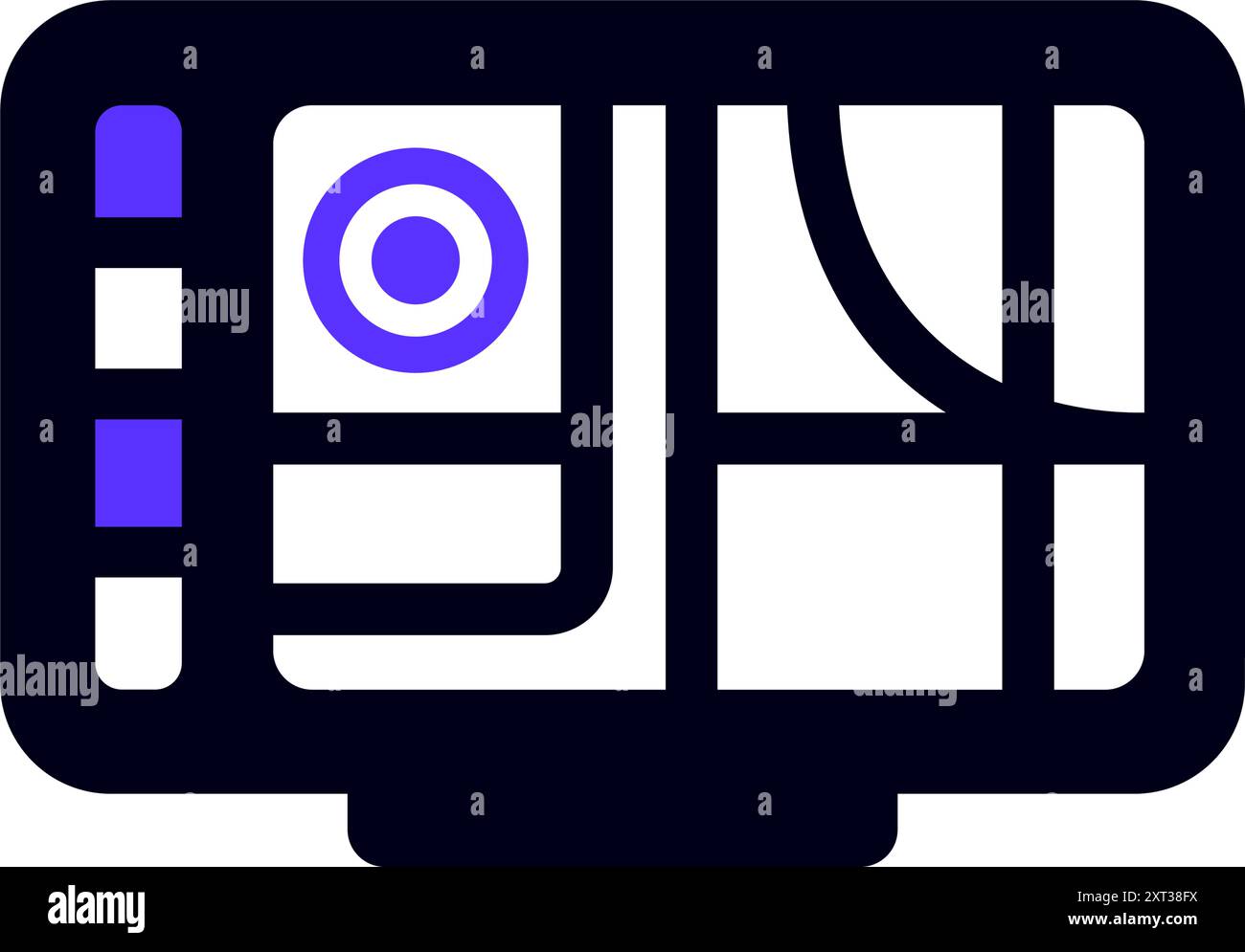 Transport flat icon, square shape Stock Vector