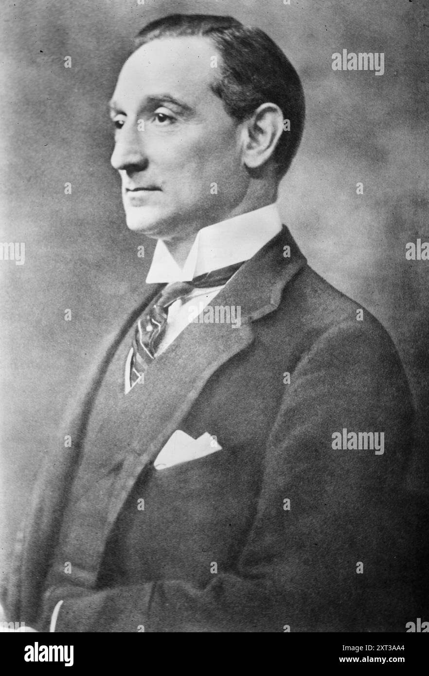 Lord Reading, between c1915 and c1920. Shows Rufus Daniel Isaacs, 1st Marquess of Reading (1860-1935), an English lawyer and politician who was part of an Anglo-French commission sent to New York in 1915. Stock Photo