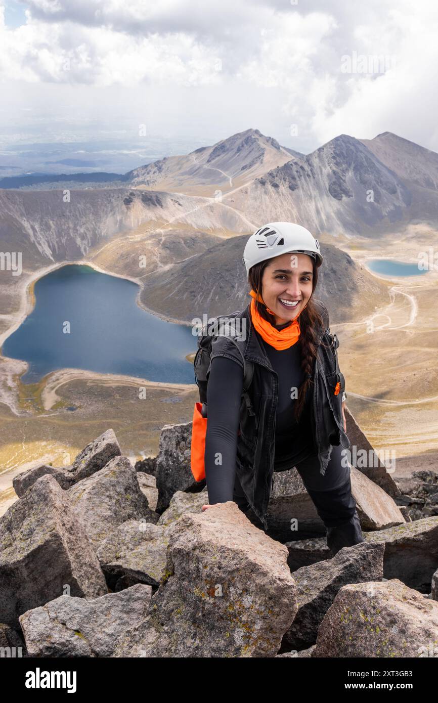 Latina hiker hi-res stock photography and images - Alamy