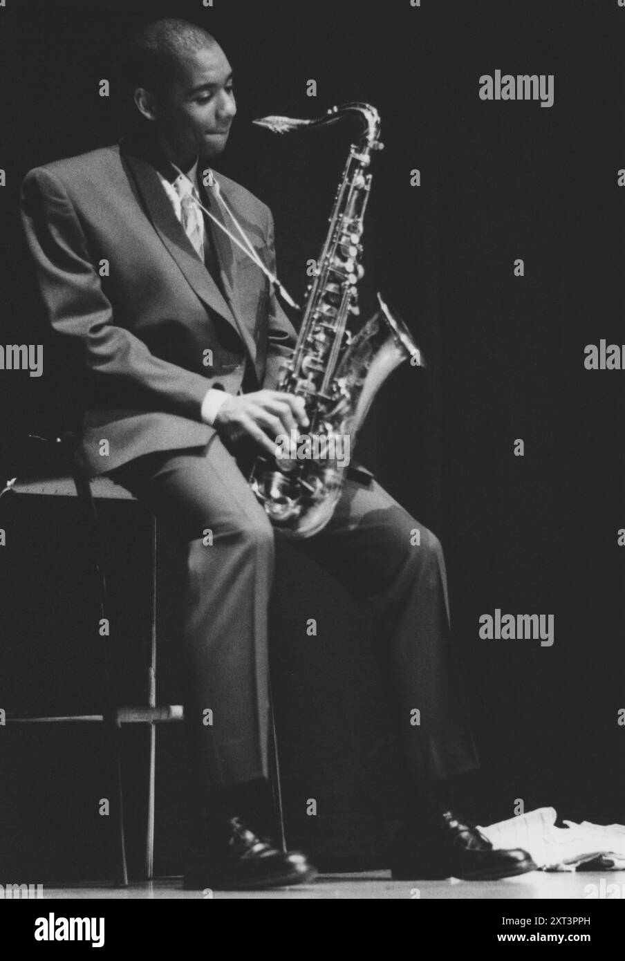 Branford Marsalis, Jazz Mecca Maastricht, 1991. Stock Photo