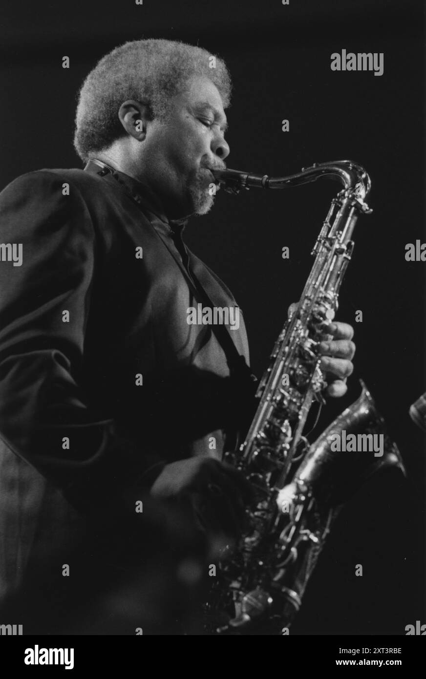 Frank Foster, Basie Band, Maastrict Music Nights, Netherlands, 1994. Stock Photo