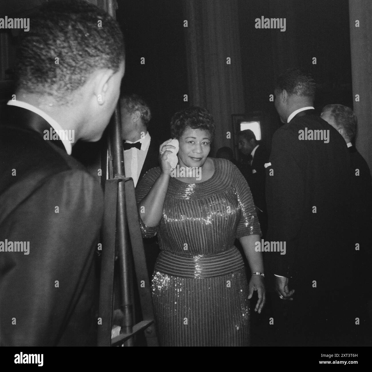 Ella Fitzgerald,  Hammersmith Odeon London 1961. Stock Photo
