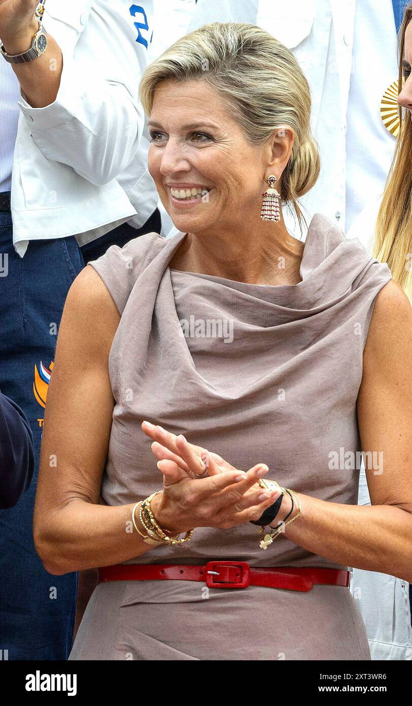 The Hague, Niederlande. 13th Aug, 2024. Queen Maxima of The Netherlands ...