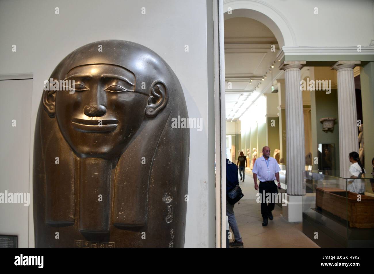 The Ashmolean Museum of Art and Archaeology-Smiley face on 27th Dynasty ...