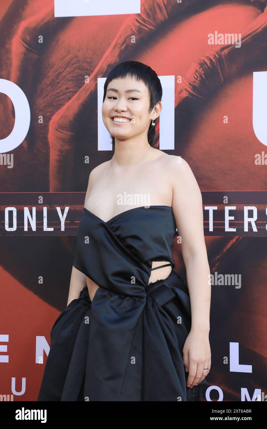 August 12, 2024, Los Angeles, California, USA: Aileen Wu at the Alien