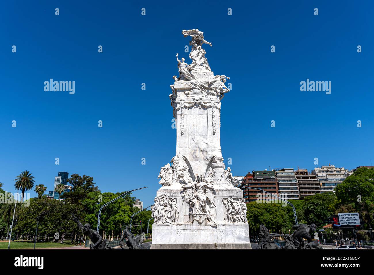 Buenos Aires, Argentina - 08 08 2024: View of the beautiful historical ...