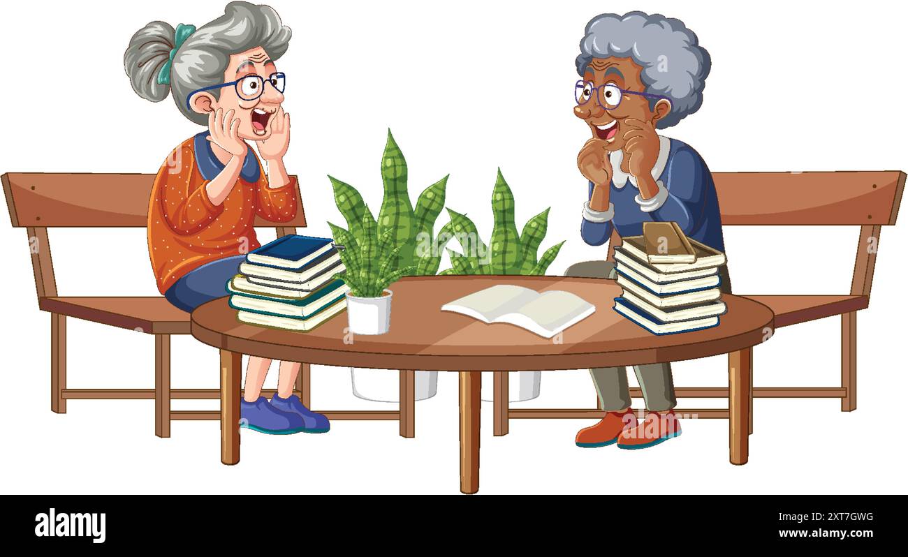 Activities for seniors Stock Vector Images - Alamy