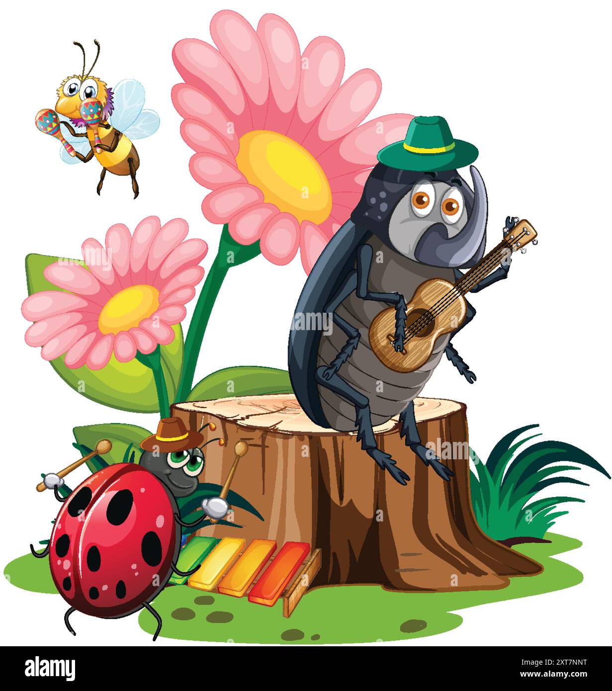 Entertainment insects Stock Vector Images - Alamy
