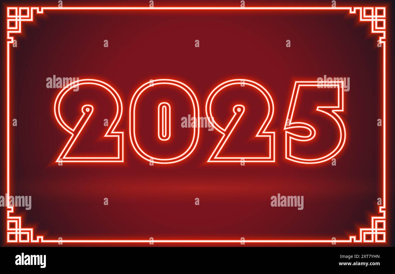 New year festive lighting Stock Vector Images Alamy