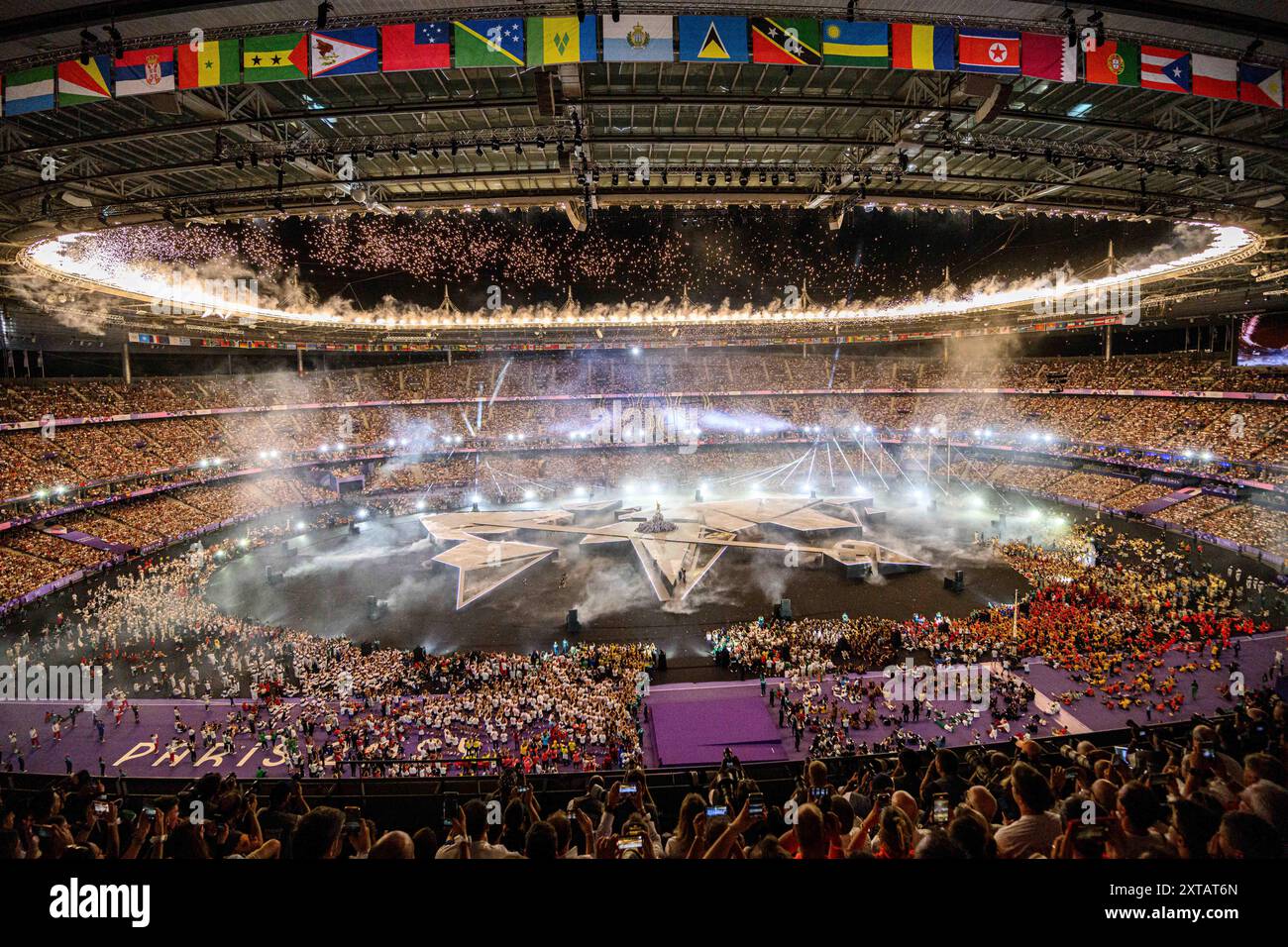PARIS, FRANCE 11 AUGUST, 2024 Closing Ceremony, Olympic Games 2024