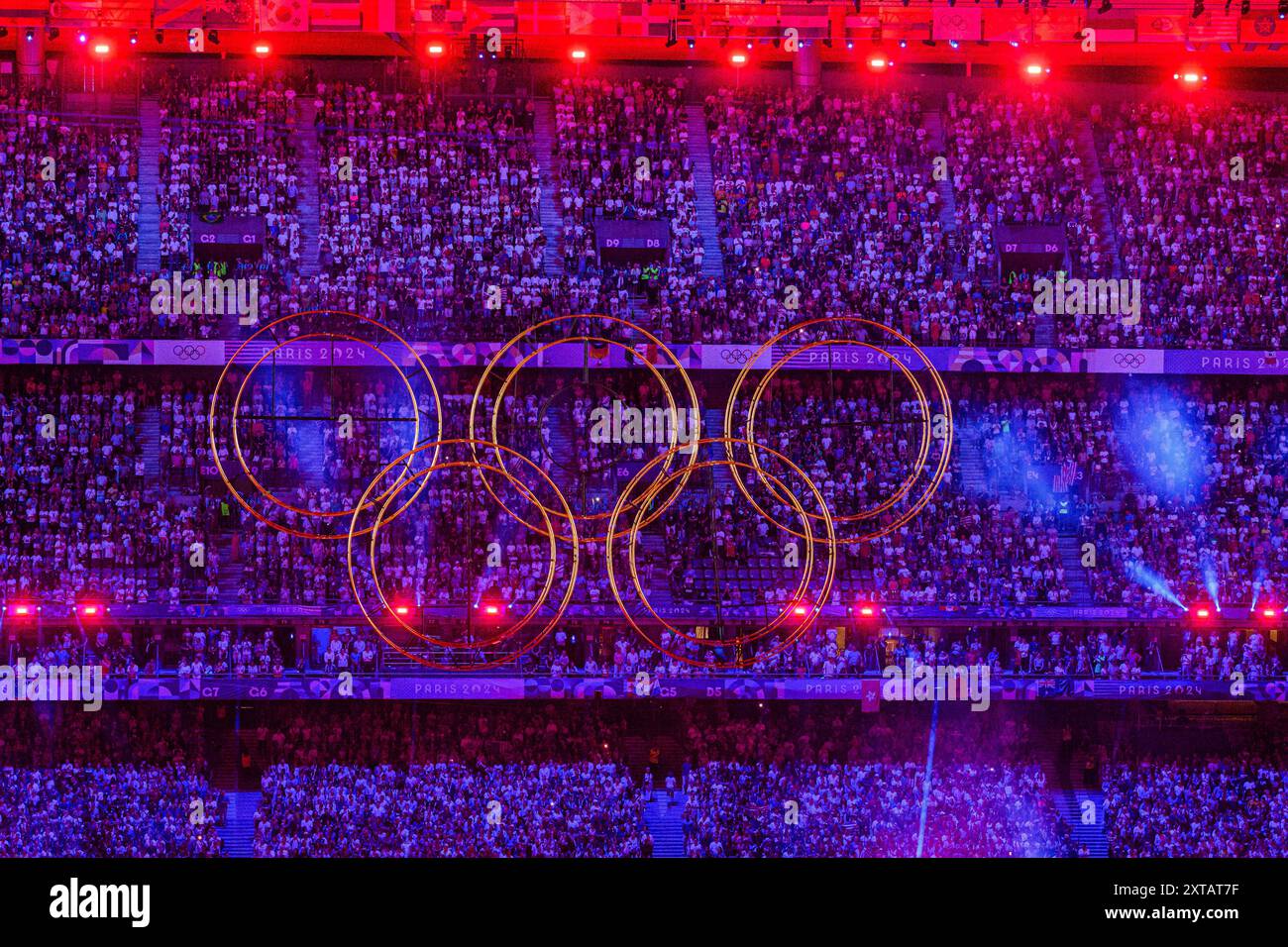 PARIS, FRANCE 11 AUGUST, 2024 Closing Ceremony, Olympic Games 2024