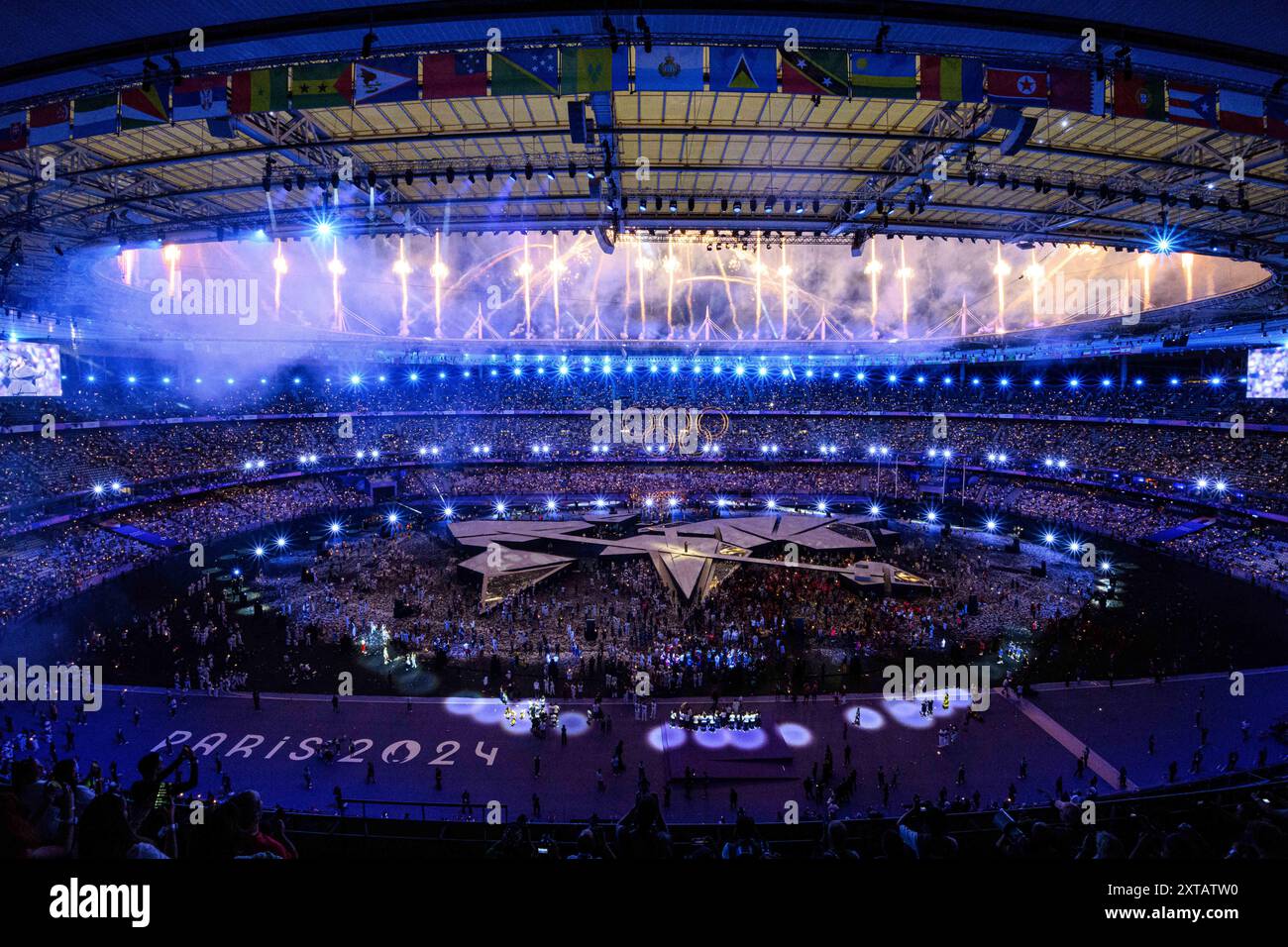 PARIS, FRANCE 12 AUGUST, 2024 Closing Ceremony, Olympic Games 2024