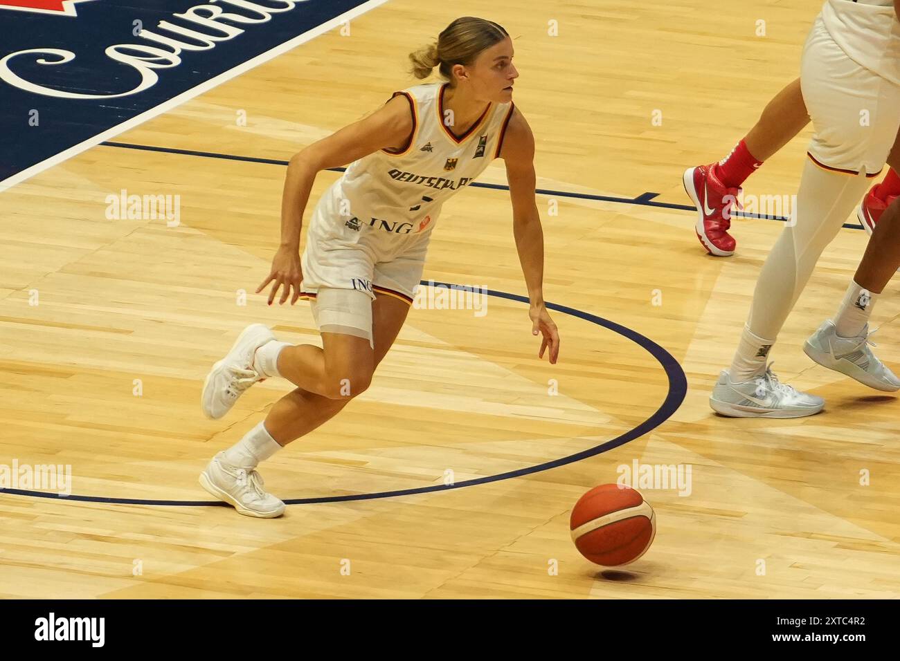 Alexandra Wilke OF TEAM GERMANY during the International Friendly women