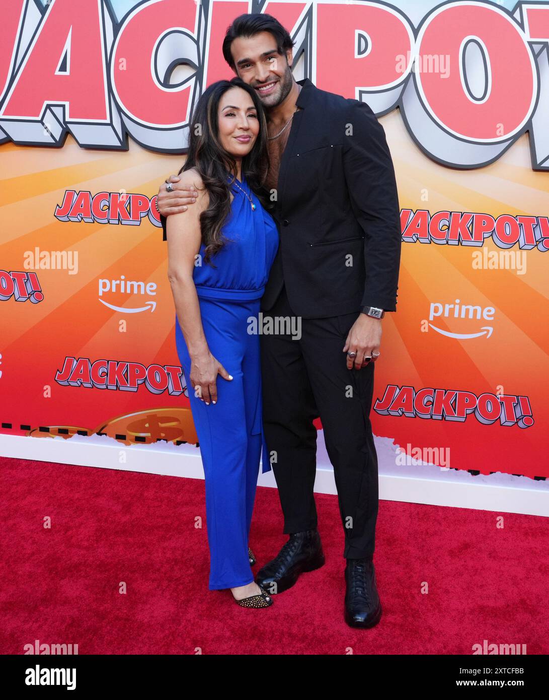 Sam Fatima Los Angeles, USA. 13th Aug, 2024. (L-R) Fatima Asghari and Sam Asghari ...