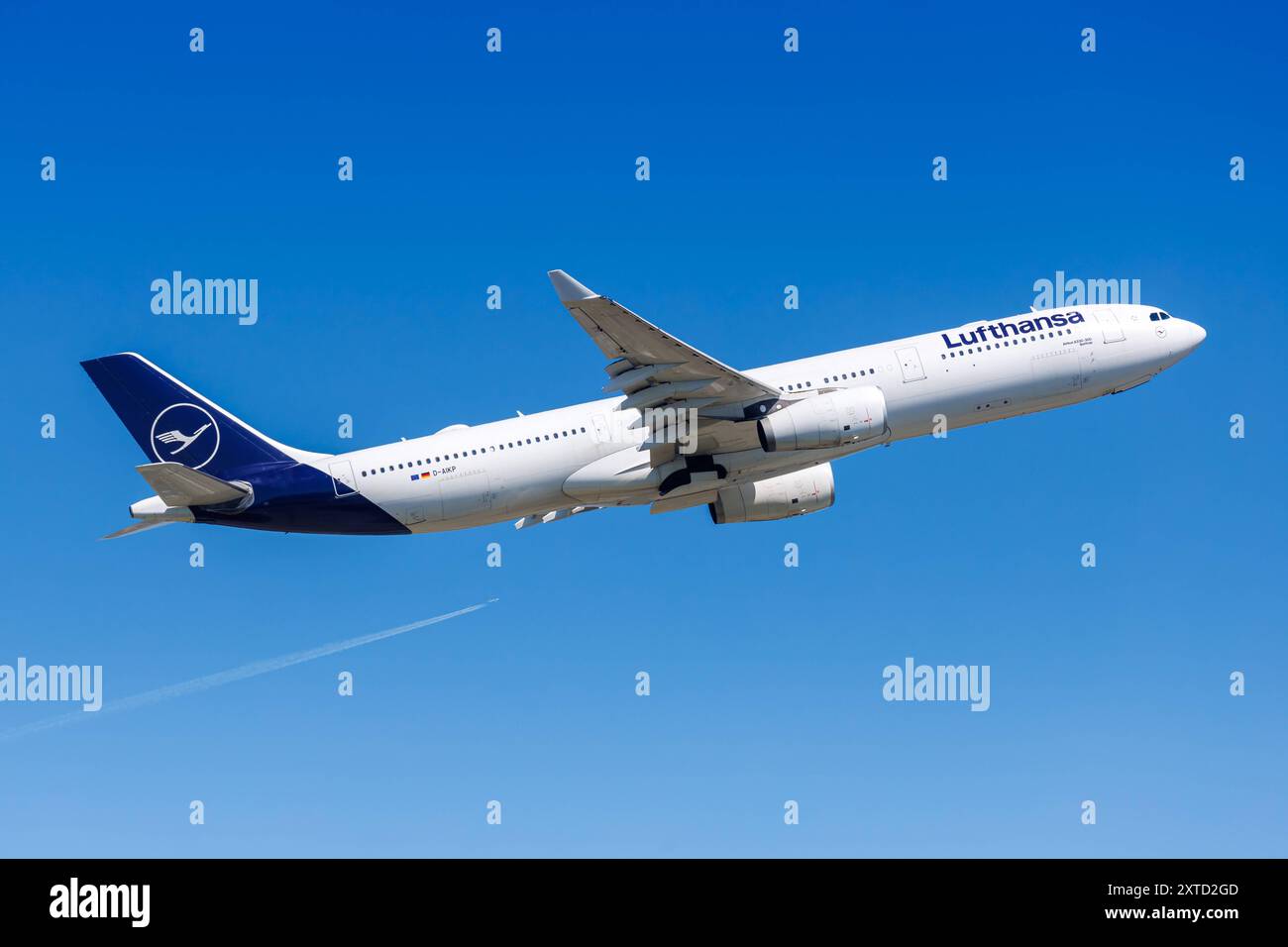 Lufthansa Airbus A330-300 Aircraft Frankfurt Airport in