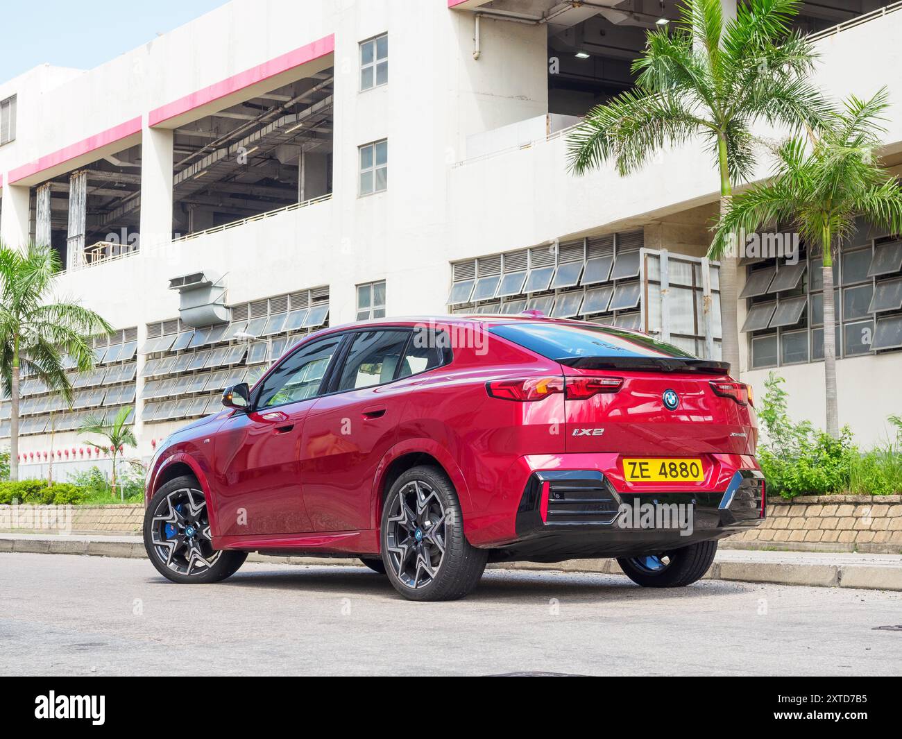Hong Kong, China June 28, 2024 : BMW iX2 EV 2024 Test Drive Day June 28 ...