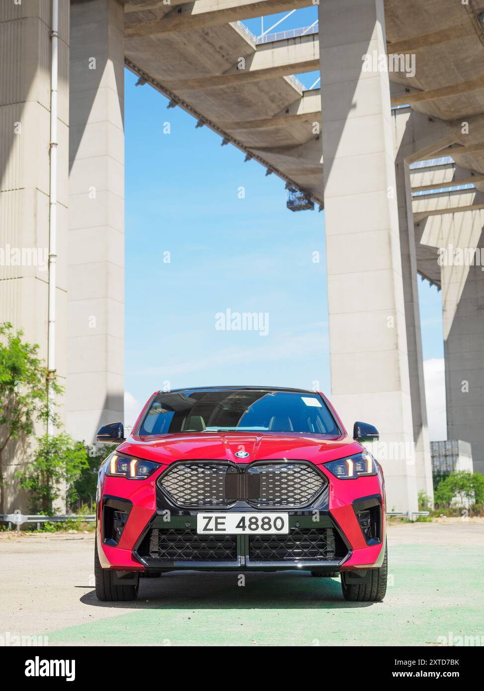 Hong Kong, China June 28, 2024 : BMW iX2 EV 2024 Test Drive Day June 28 ...
