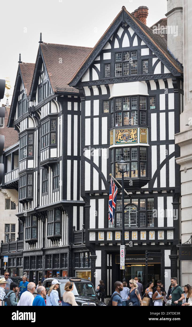 Liberty shop, Regent Street, London, England. Stock Photo
