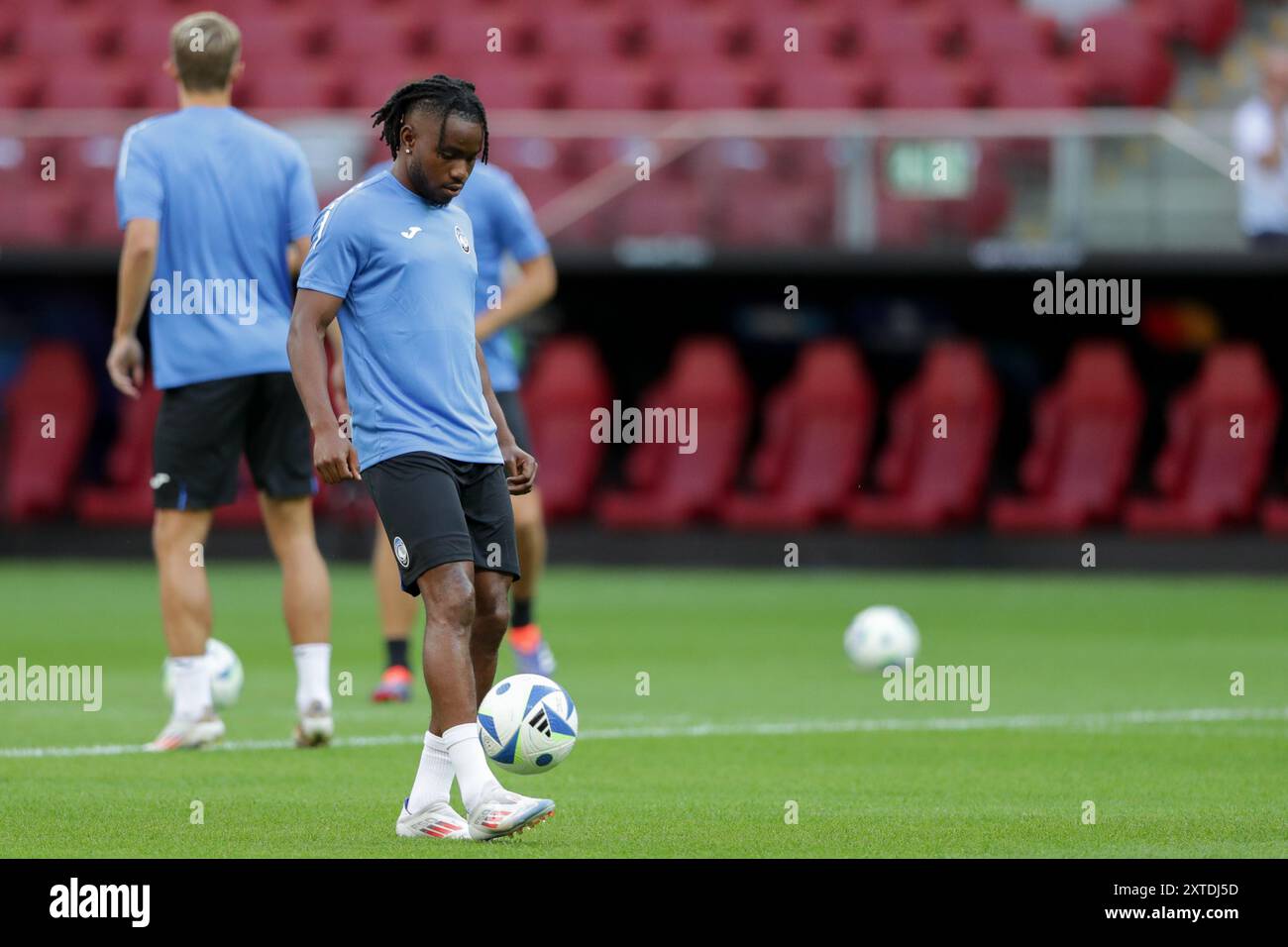 Ademola Lookman of Atalanta Bergamo seen in action during training