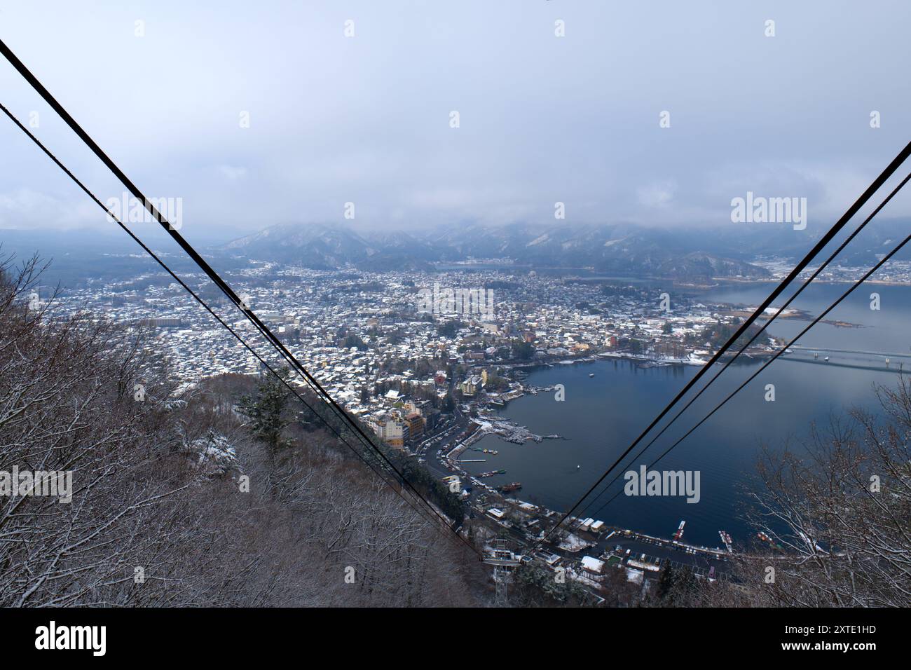 Panoramic ropeway at lake kanazawa hi-res stock photography and images ...