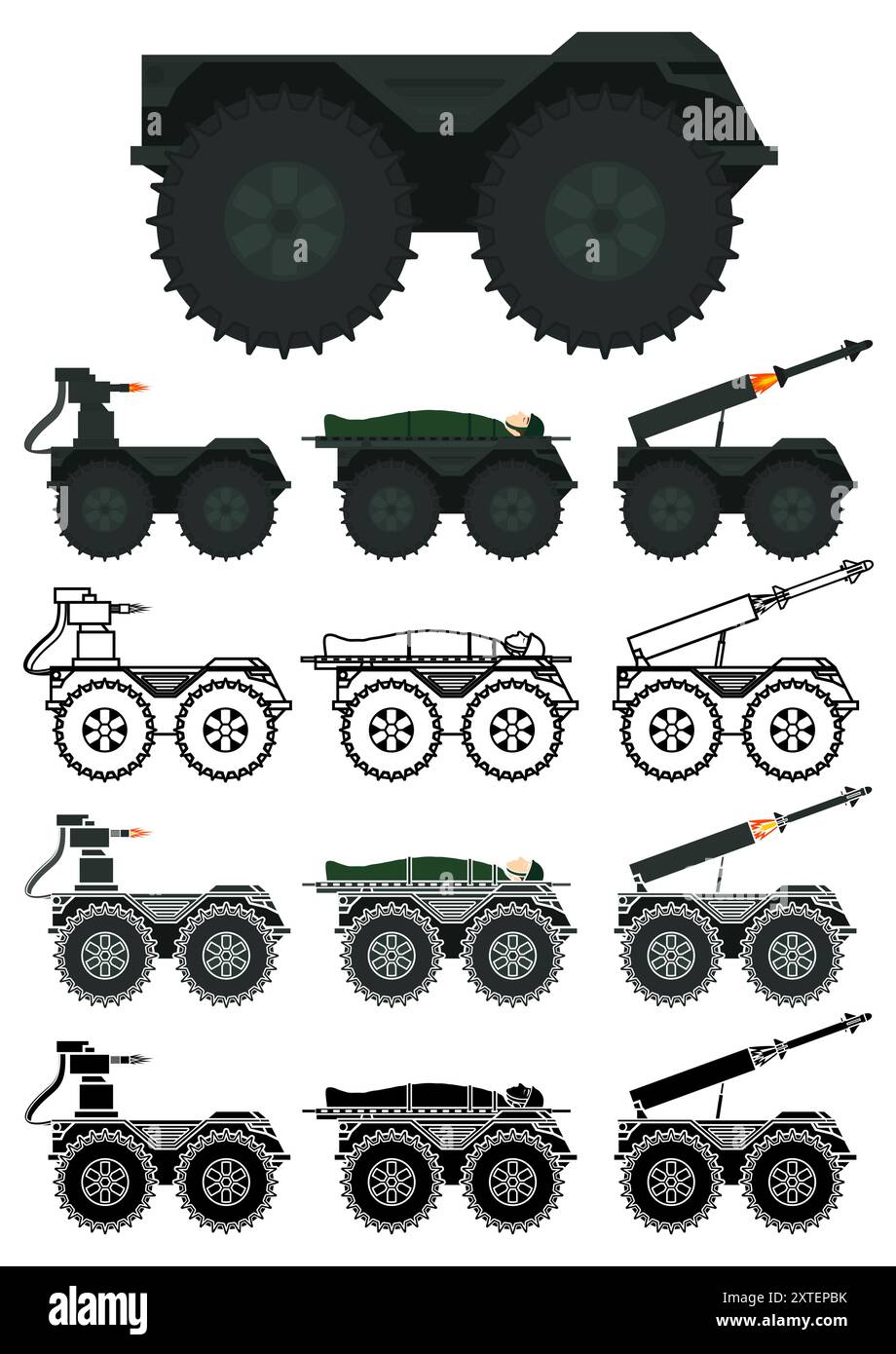 Unmanned Ground Vehicle Icon