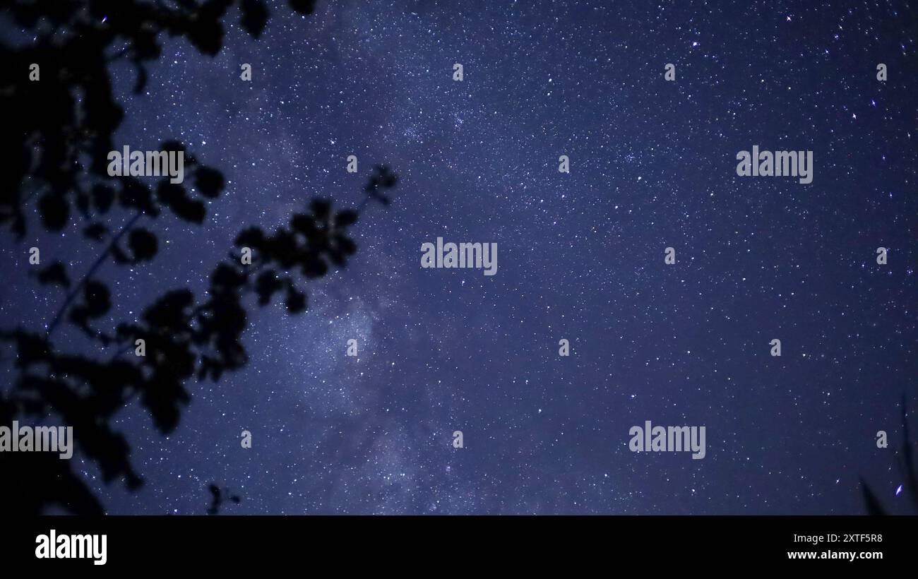 STARRY SKY WITH THE MILKY WAY Stock Photo - Alamy