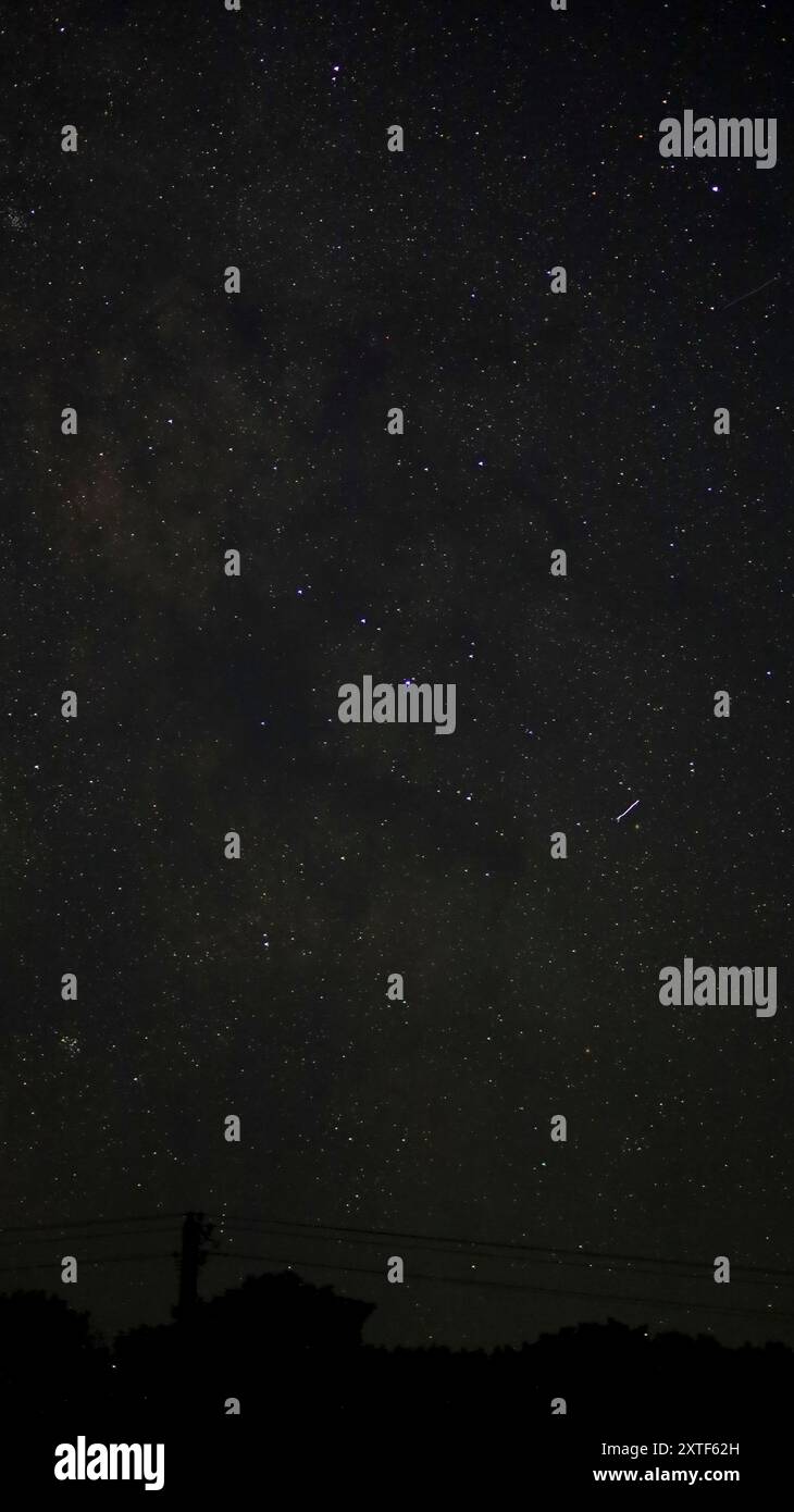 STARRY SKY WITH THE MILKY WAY Stock Photo - Alamy