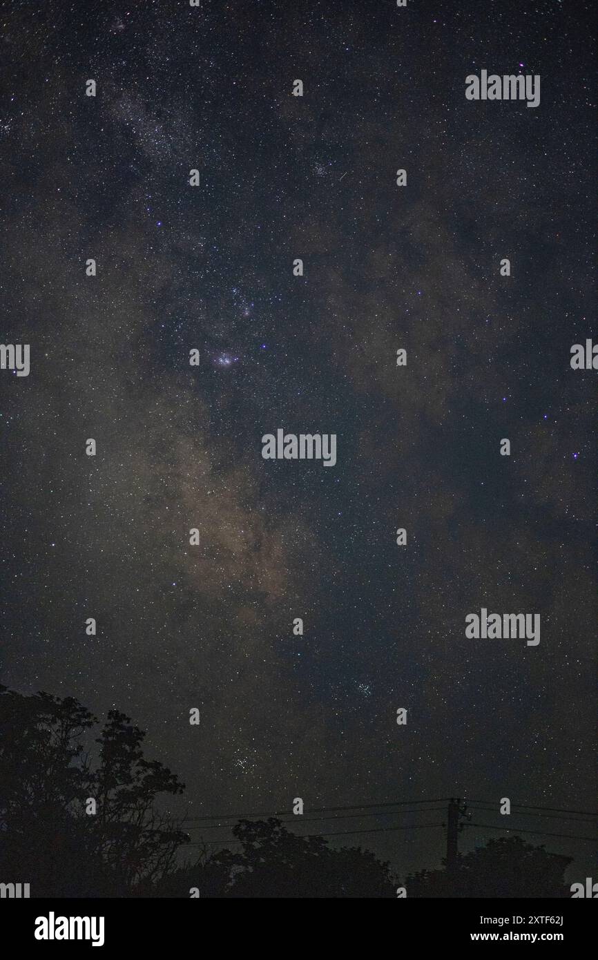 STARRY SKY WITH THE MILKY WAY Stock Photo - Alamy