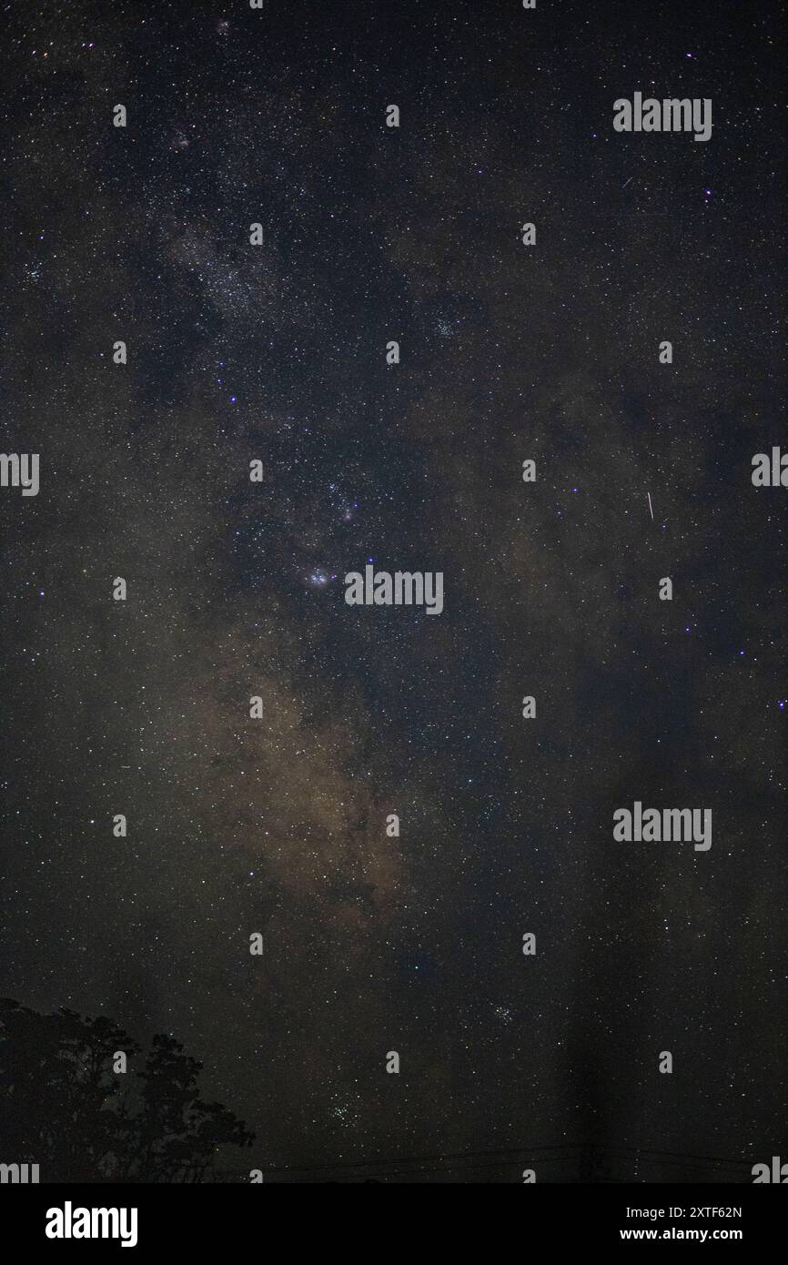 STARRY SKY WITH THE MILKY WAY Stock Photo - Alamy