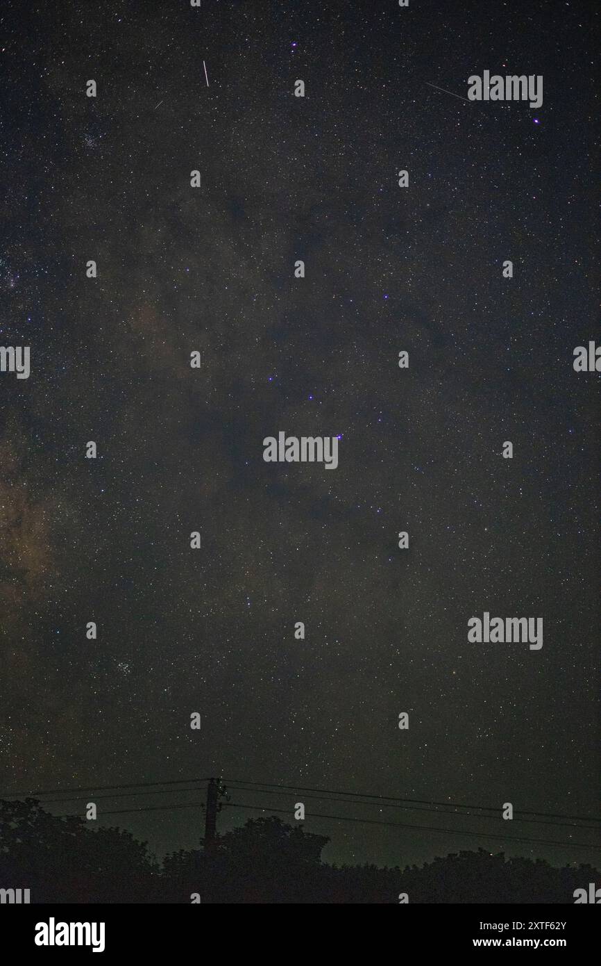 STARRY SKY WITH THE MILKY WAY Stock Photo - Alamy