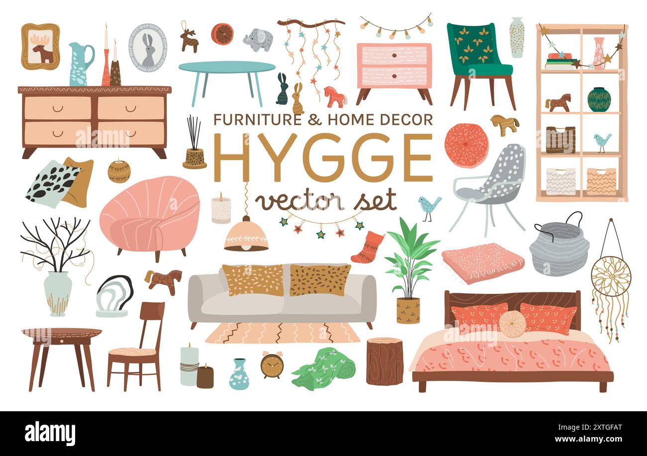 Patterned furniture Stock Vector Images - Alamy