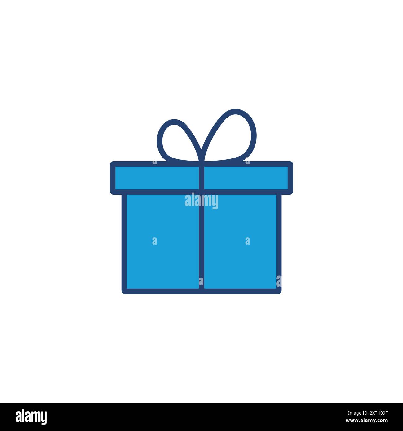 Gift icon vector. gift vector icon. birthday gift Stock Vector