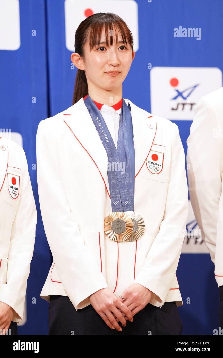 Hina Hayata (JPN), AUGUST 13, 2024 - Table Tennis : Japan Table Tennis ...