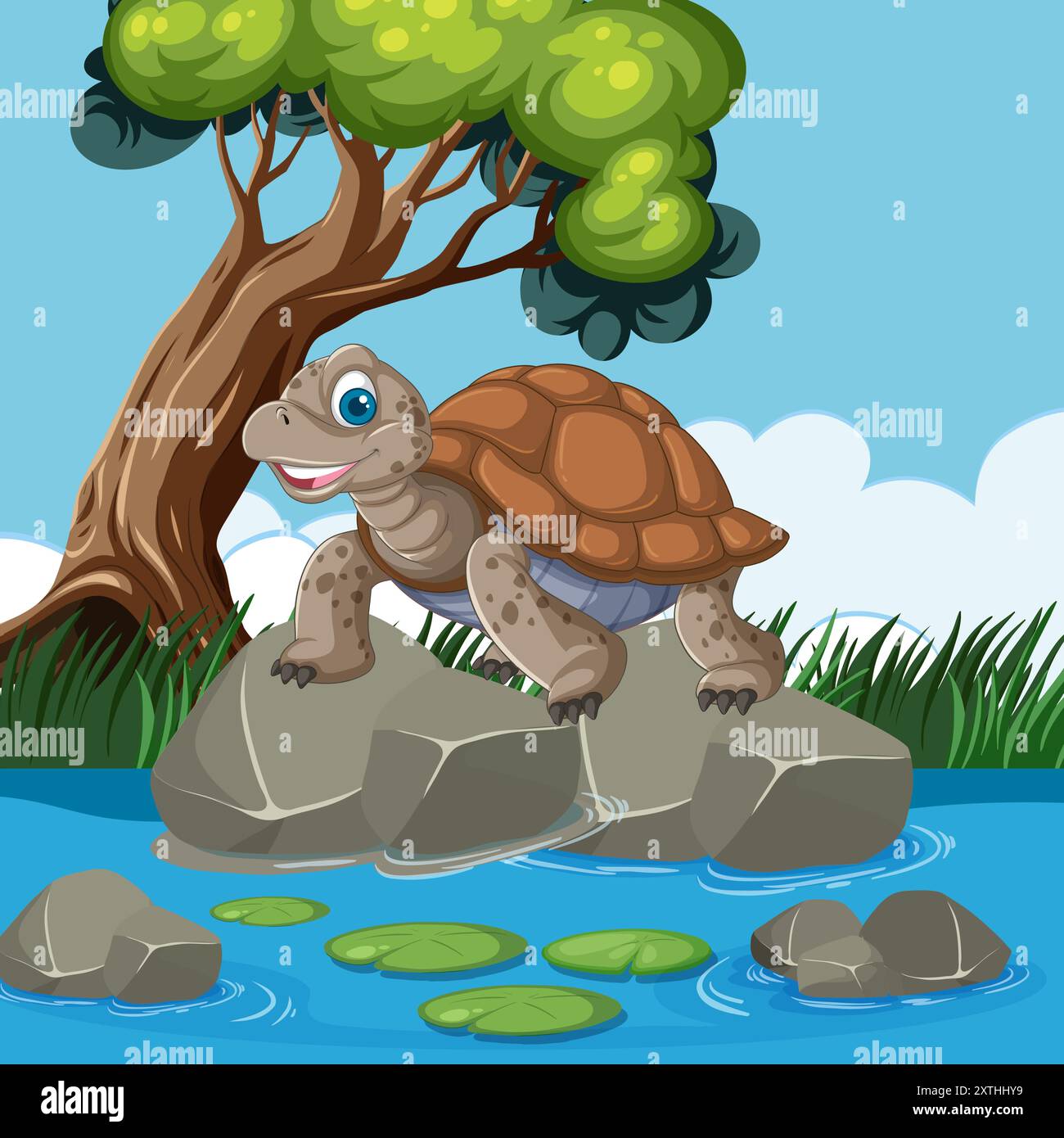 Near water habitat Stock Vector Images - Alamy