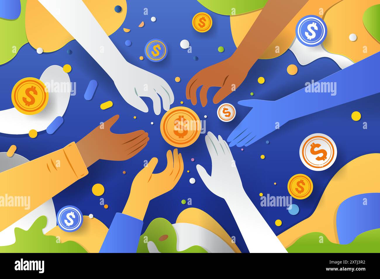 Financial inclusion Stock Vector Images - Alamy