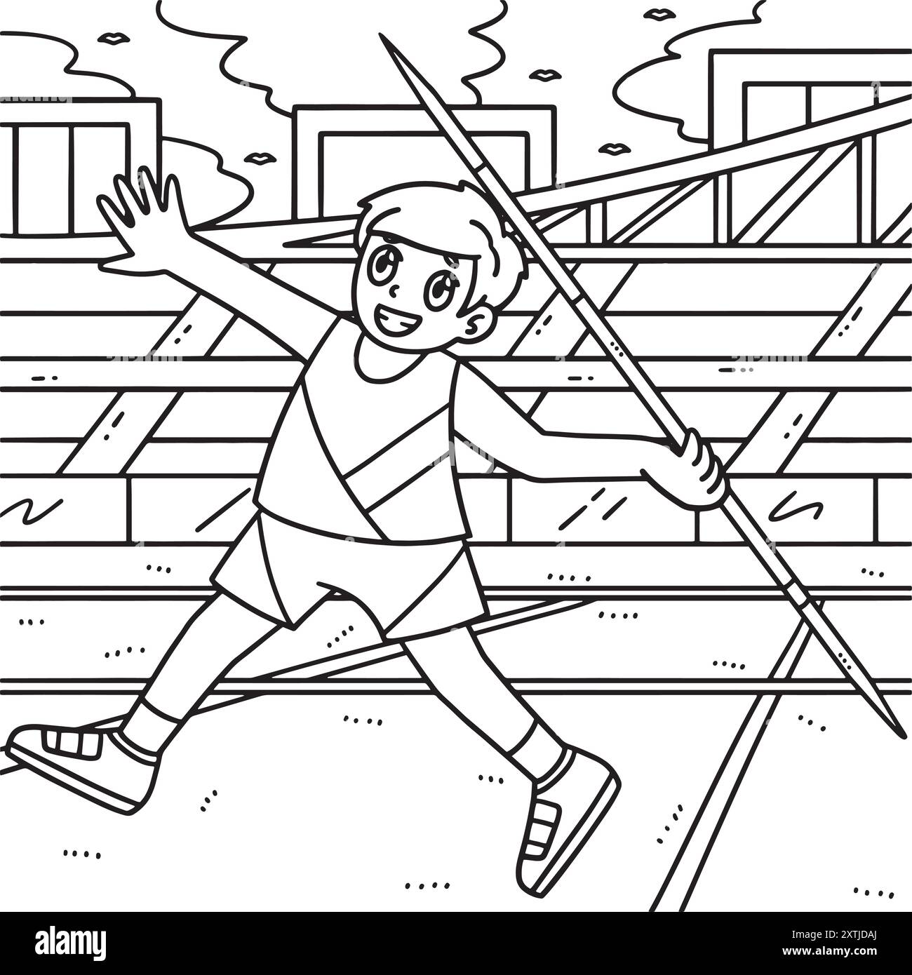 Track And Field Coloring Pages 2025 
