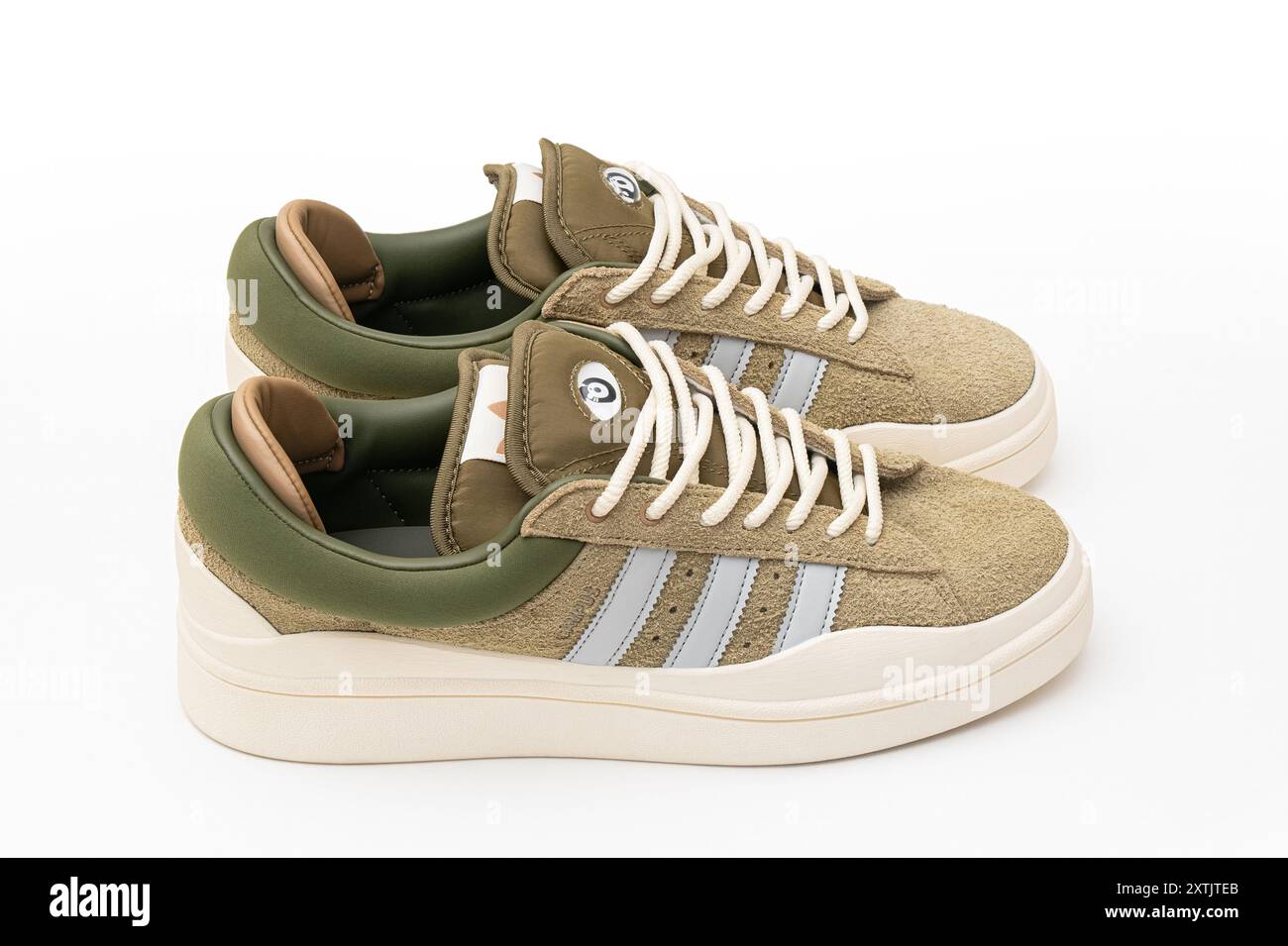 adidas gazelle silver green womens Adidas Campus Light Bad Bunny Wild Moss – Antwerp snkr