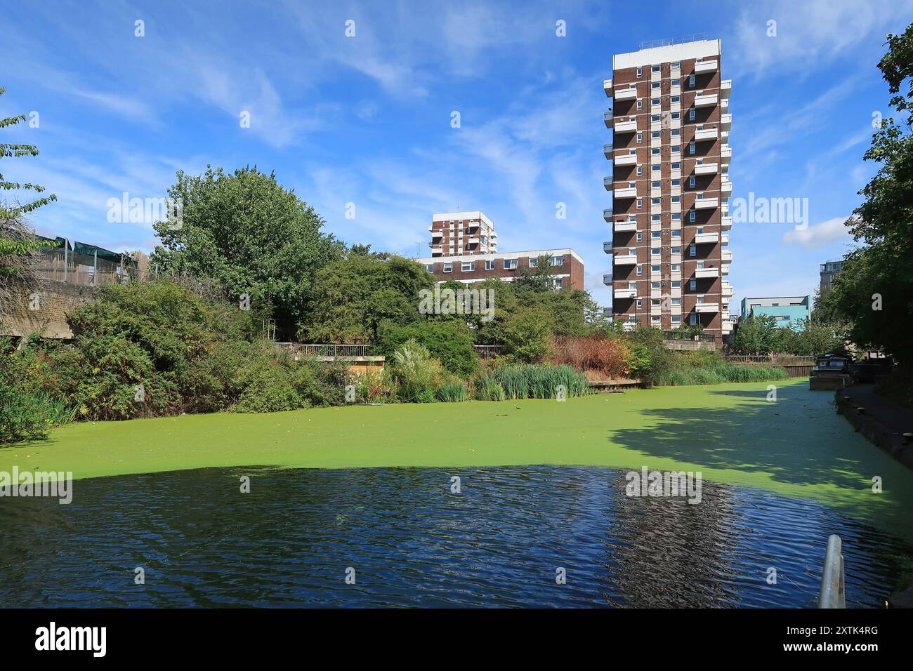 Tower block regents canal hi-res stock photography and images - Alamy