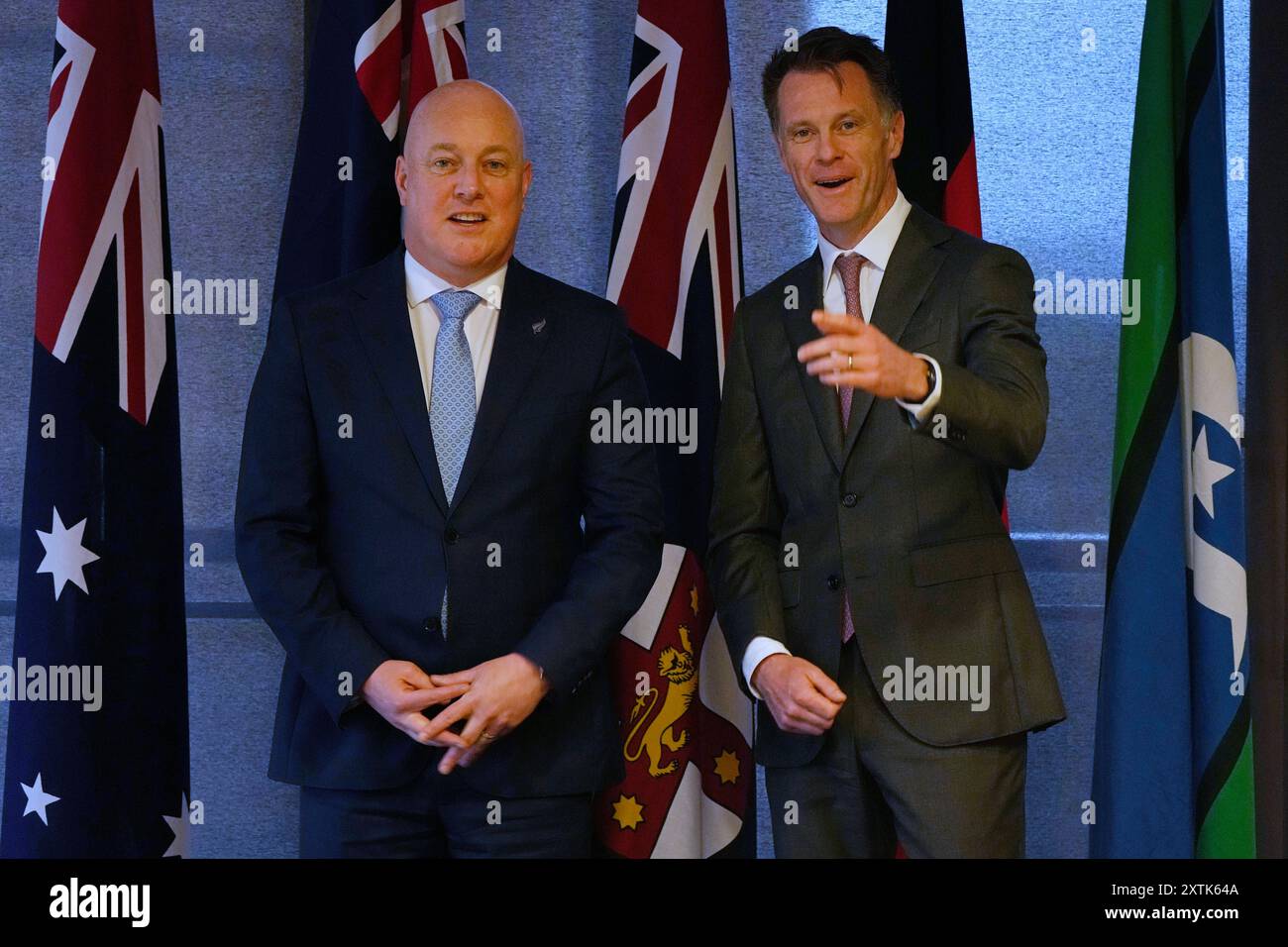 NSW Premier Chris Minns And New Zealand Prime Minister Christopher nsw-premier-chris-minns-and-new-zealand-prime-minister-christopher