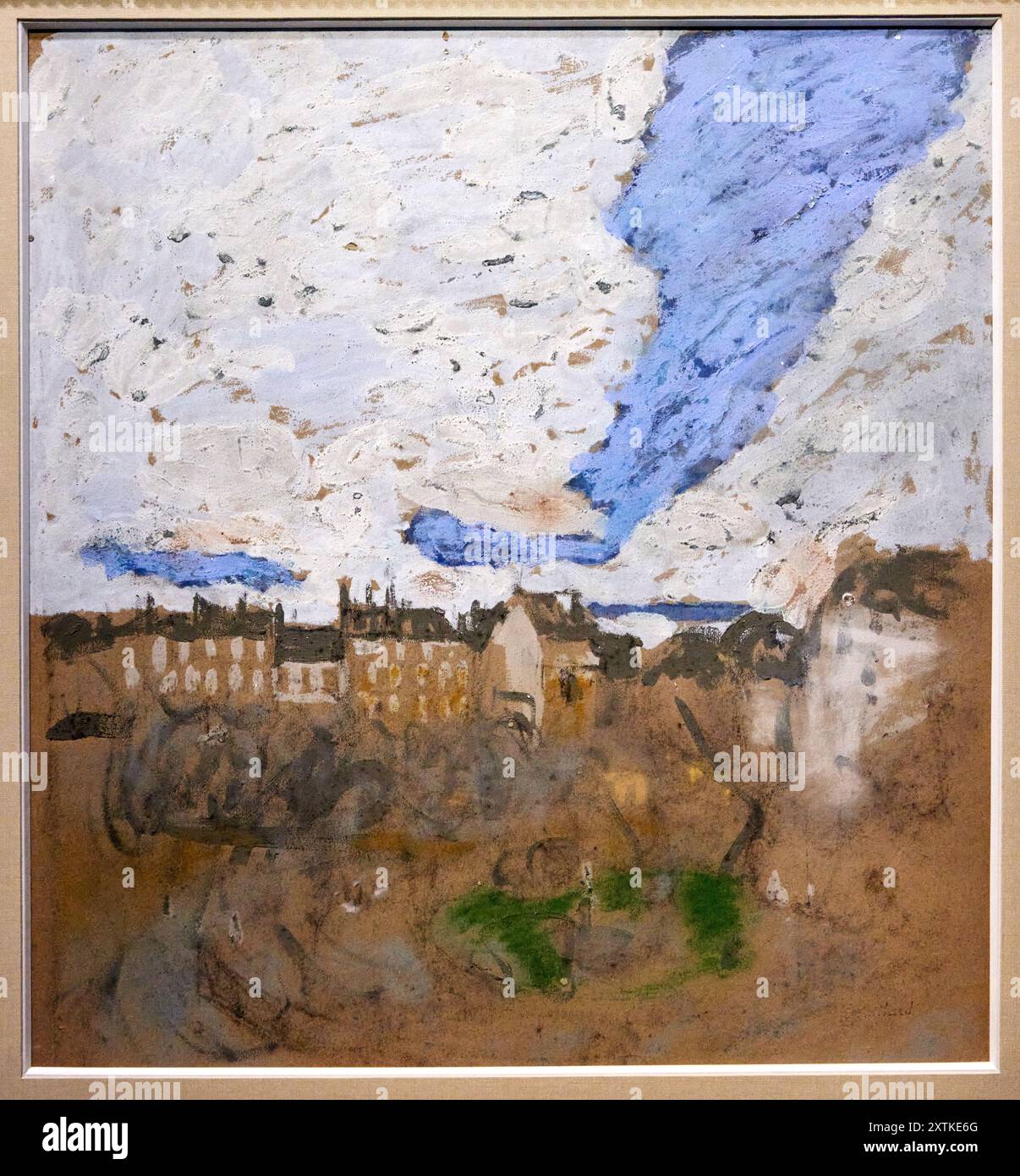 Édouard Vuillard (Cuiseaux 1868 - La Baule 1940), La Place Vintimille, Vers 1910, Musée d'Orsay, Paris, France Stock Photo