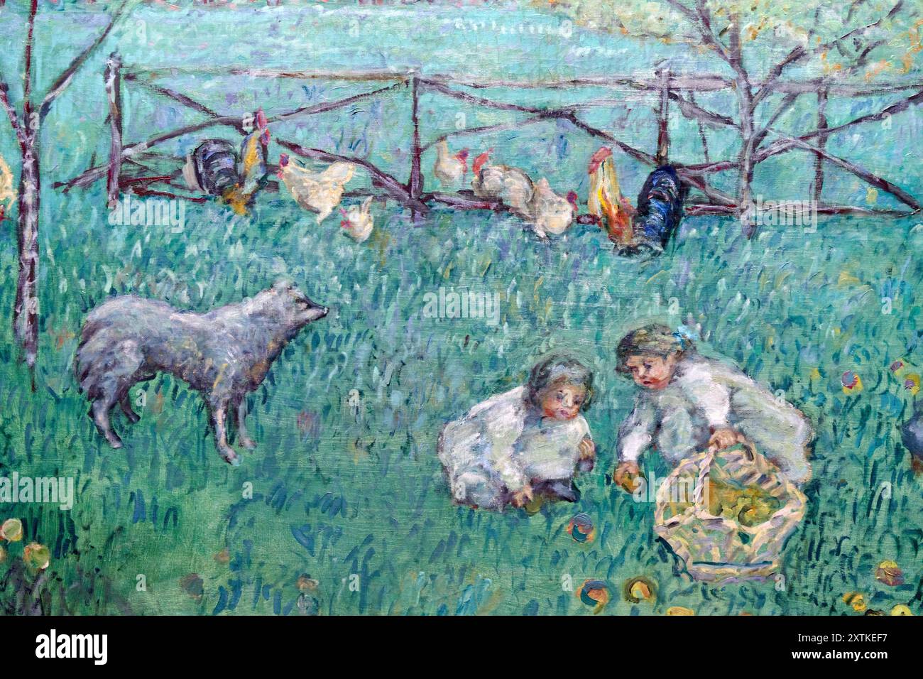 Pierre Bonnard Garden at Cannet Stock Photo - Alamy