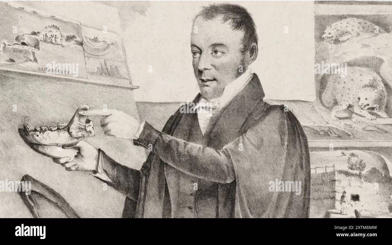 WILLIAM BUCKLAND (1784-1856) English theologian and paleontologist Stock Photo