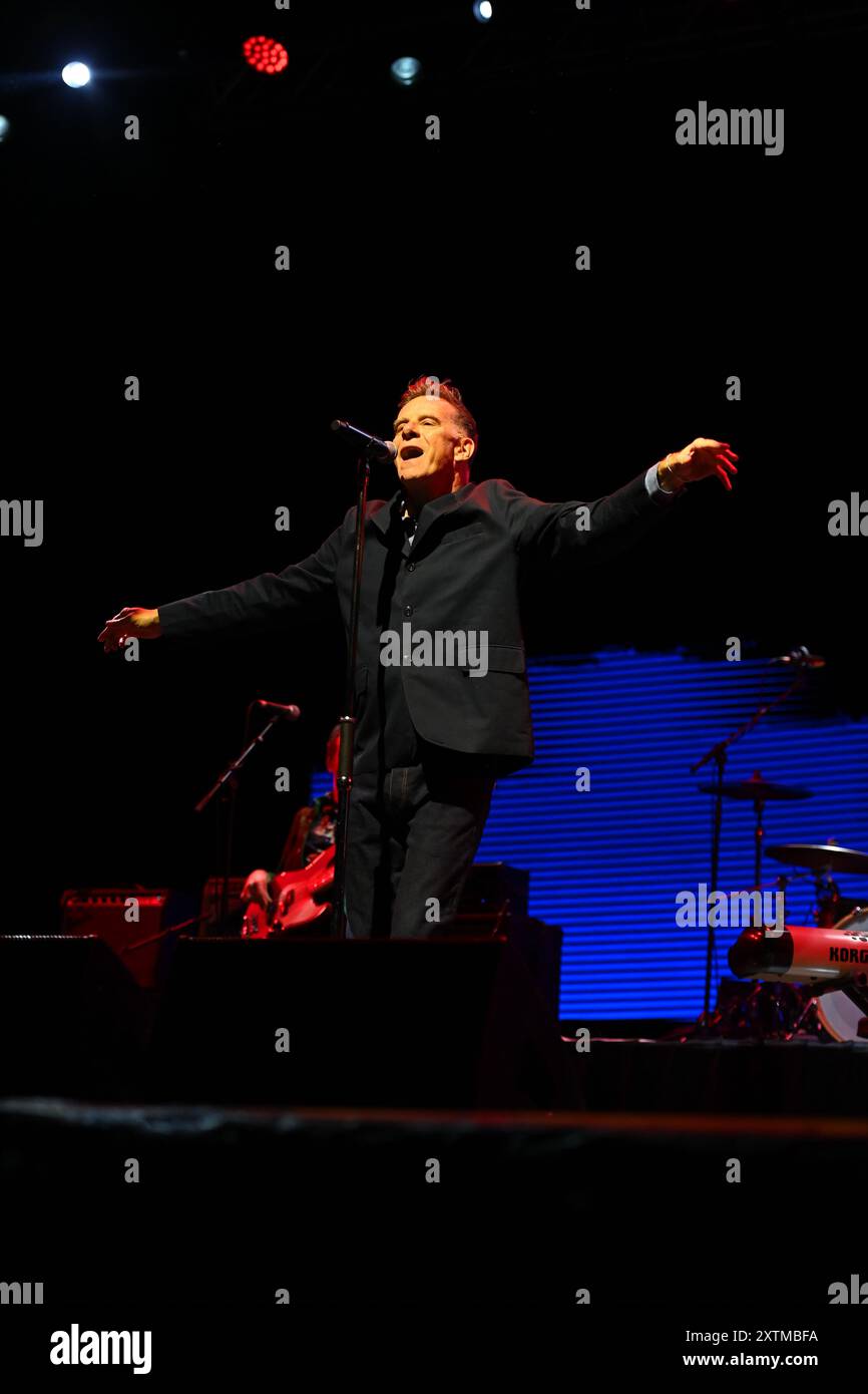 Trentham, UK, 15th August 2024. Deacon Blue play Trentham Live 2024. Credit: TeeGeePix/Alamy Live News Stock Photo